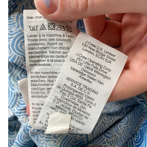 J. Crew Swim Suit Shorts 2XL Drawstring Bult In Brief Blue Pockets Trunks XXL - Picture 11 of 16